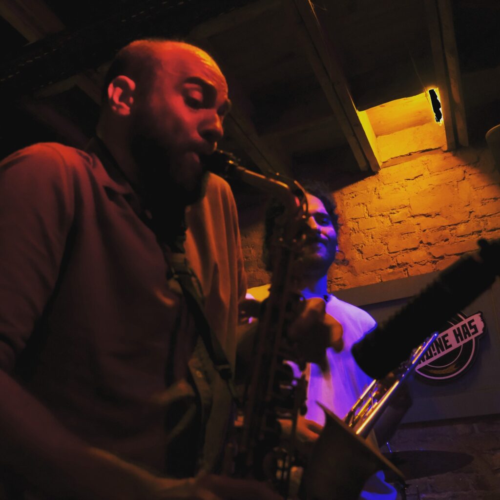 Johannes Bowling on Sax